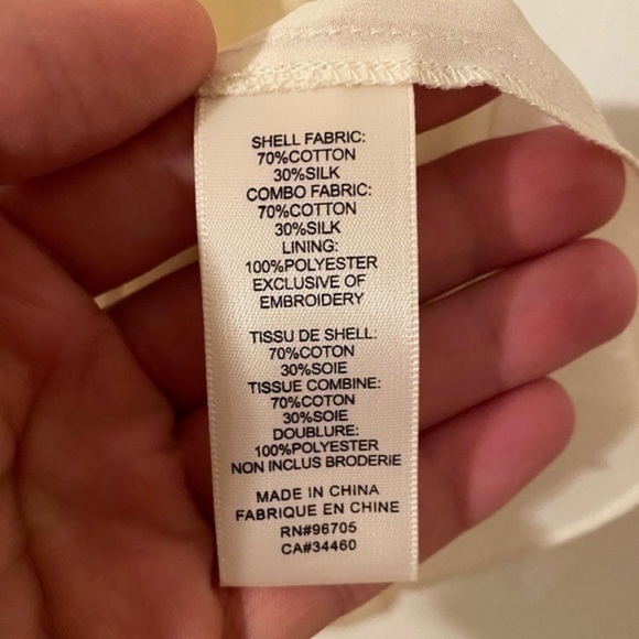 Rebecca Taylor polka dot embroidered blouse - Picture 6 of 6